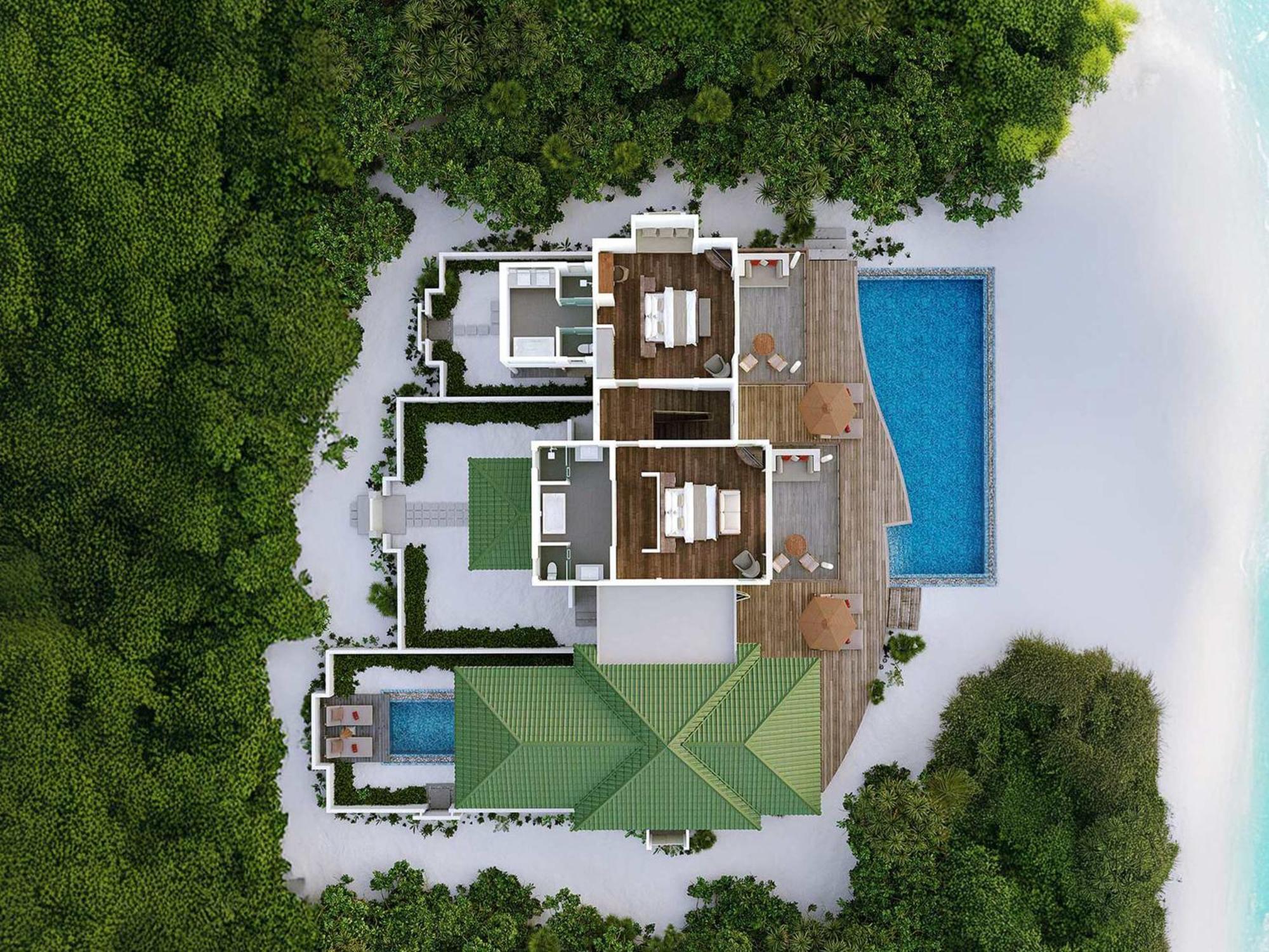 Siyam World Maldives Otel Dhigurah  Oda fotoğraf