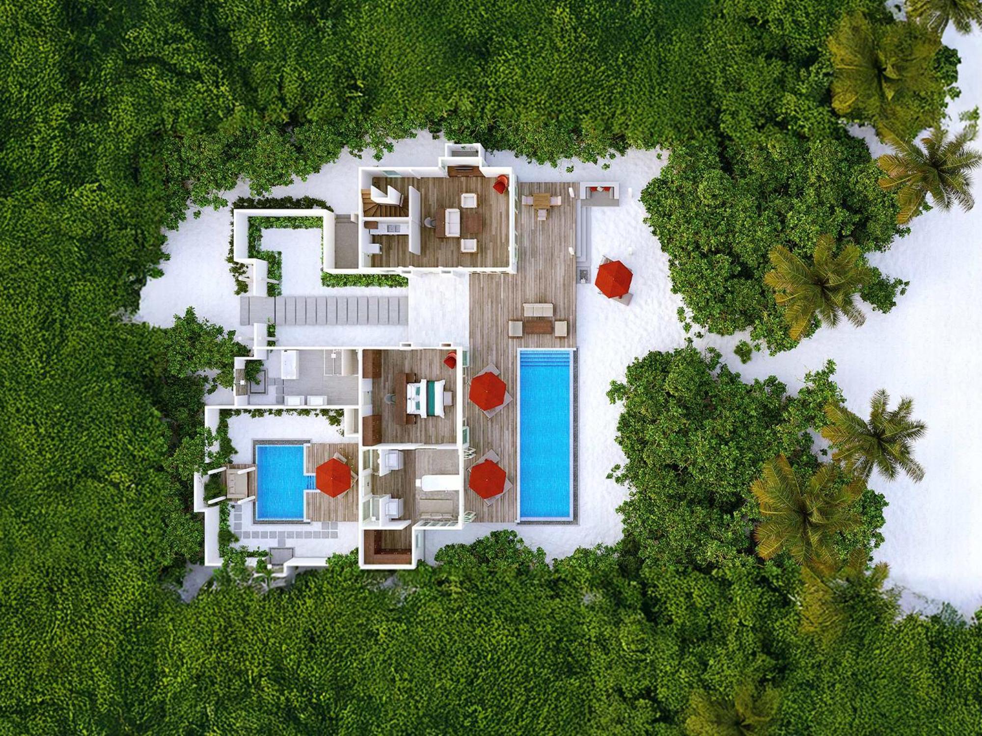 Siyam World Maldives Otel Dhigurah  Oda fotoğraf